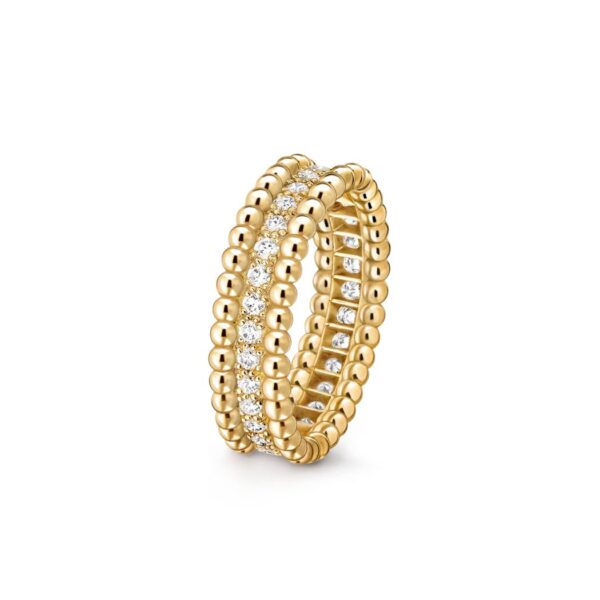 Peree diamond-studded edge ring