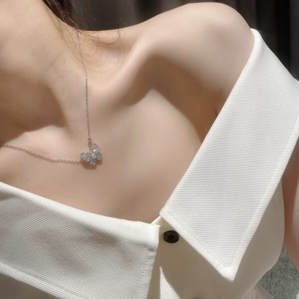 Butterfly Diamond Necklace