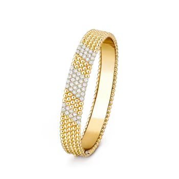 Perlee Series 5-Row Beaded Diamond Bracelet