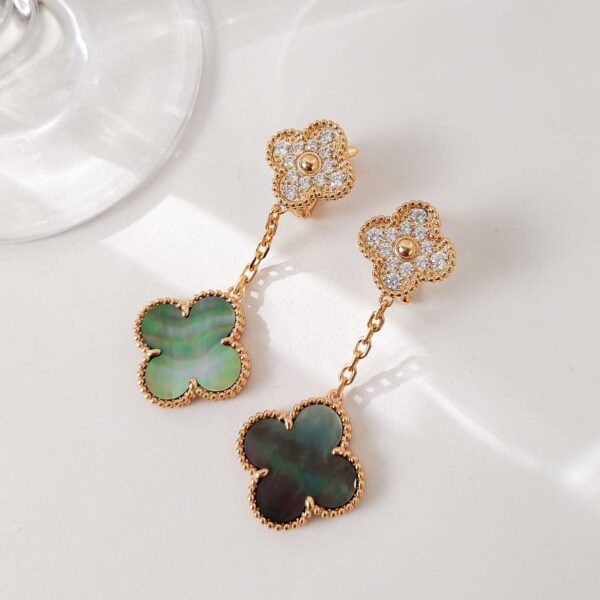Double Flower Earrings