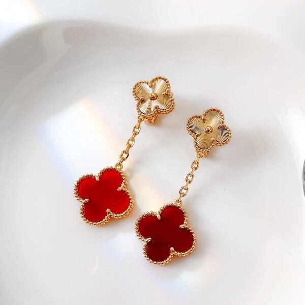 Double Flower Earrings