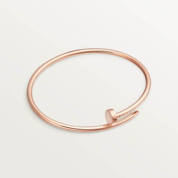 Elastic opening bezel-less bracelet
