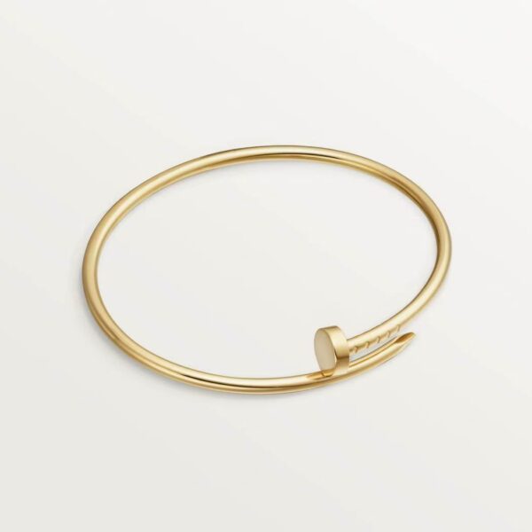 Elastic opening bezel-less bracelet