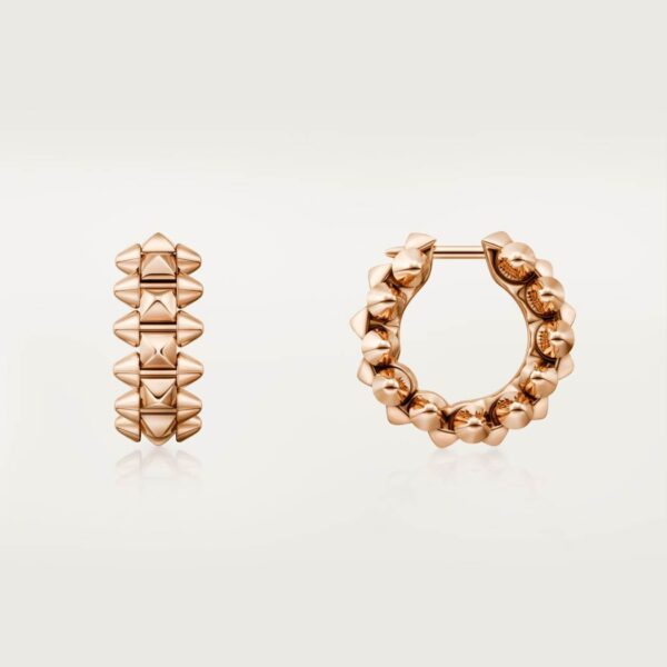 Mini style rivet earrings