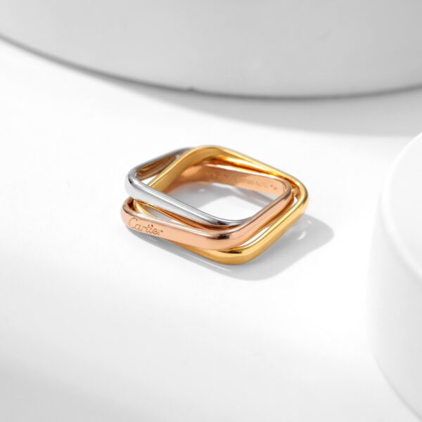 Trinity Square Triple Ring