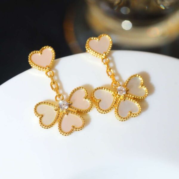 Sweet alhambra pendant earrings