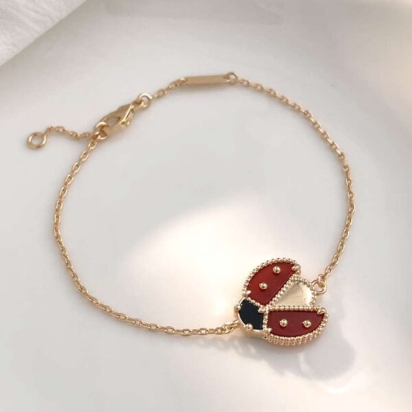 Lucky Spring Flying Ladybug Bracelet