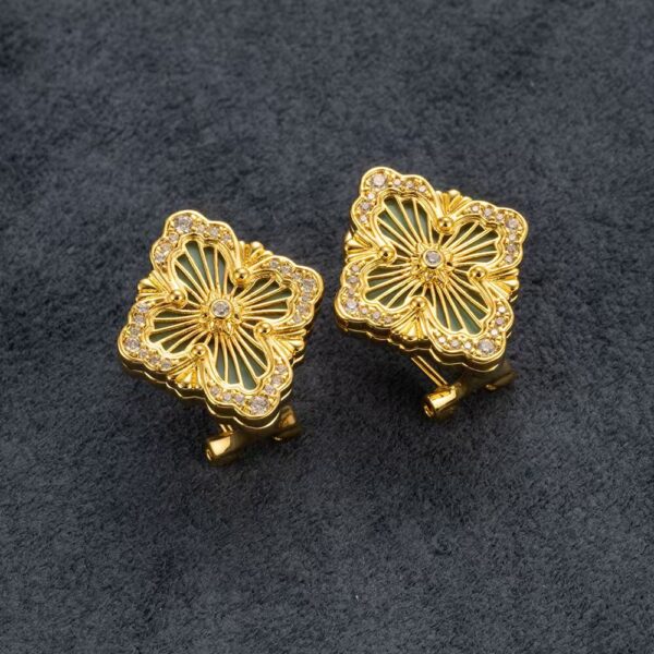 Opera series earplugs style earrings
