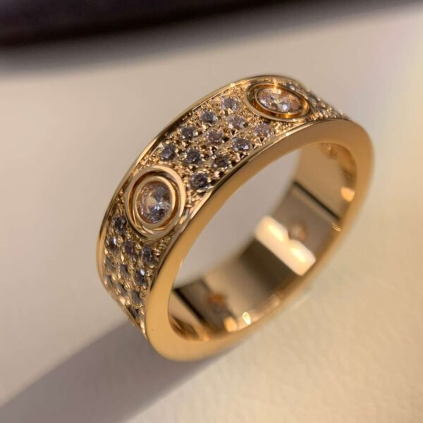 Love6 diamond ring (6mm)