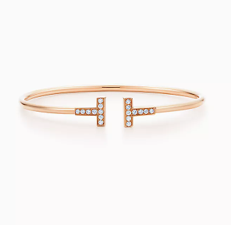 Double T Classic Full-Diamond Bracelet