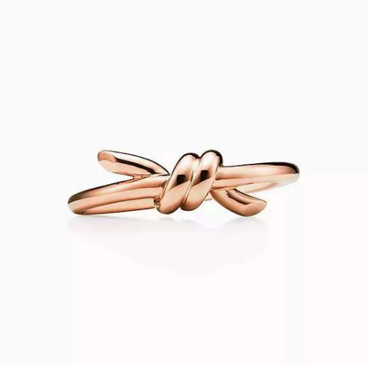 T knot ring without diamonds