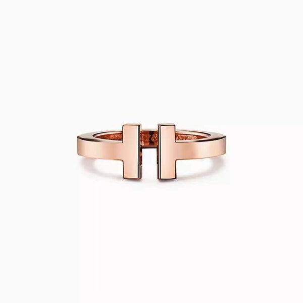 Square double-T ring