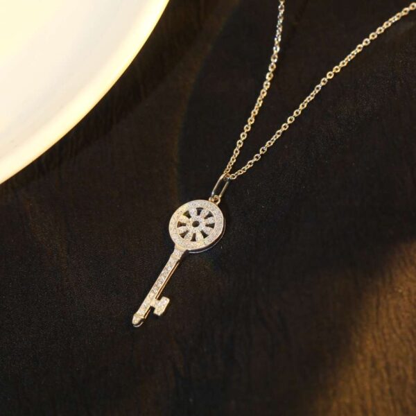 Sunflower Mini Keychain Necklace