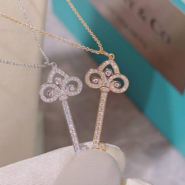 Flower Key Pendant