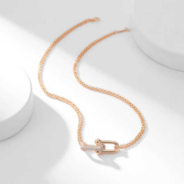 Hardwear Double Chain Link Necklace
