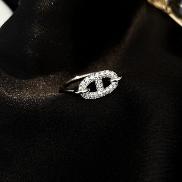 Full-diamond ring