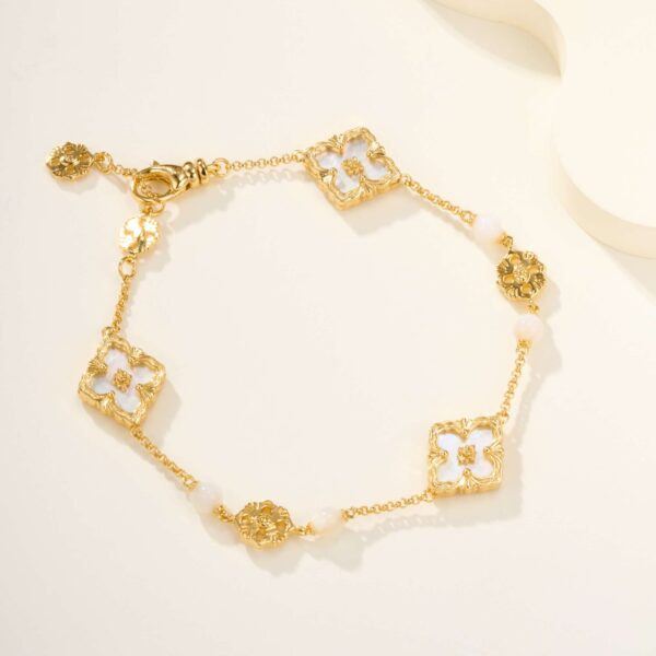 Opera Series Three Flower Bracelet (Small Size)