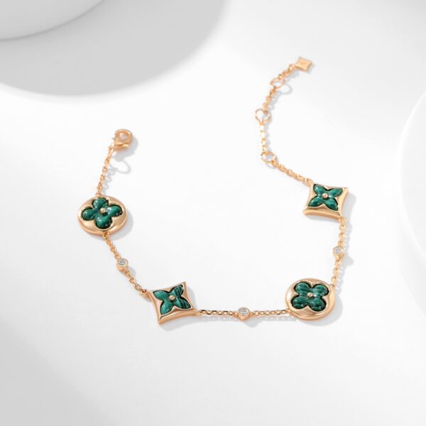 three-diamond bracelet
