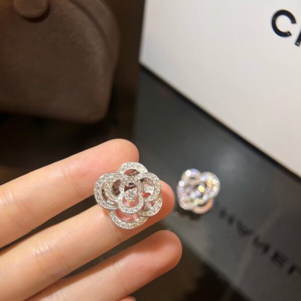 Camellia Flower Earrings