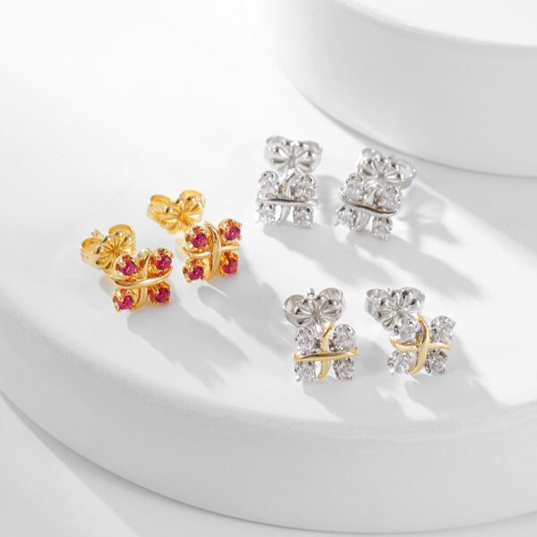 Schlumberger stud earrings
