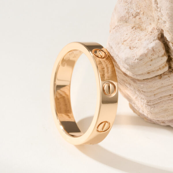 Love Narrow-Style Ring without Diamond