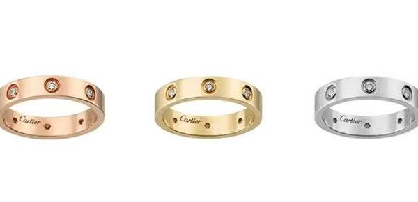 Love Narrow Style 8-Diamond Ring