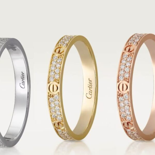Narrow love  ring, 3mm in diameter