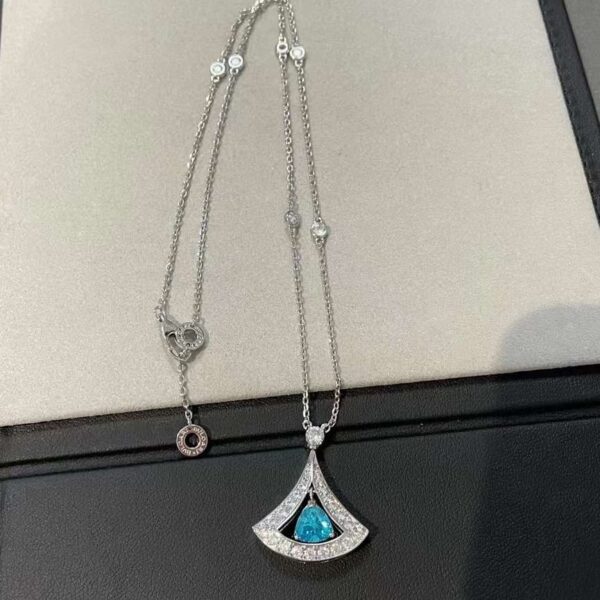 Large-sized Aquamarine Dream Necklace