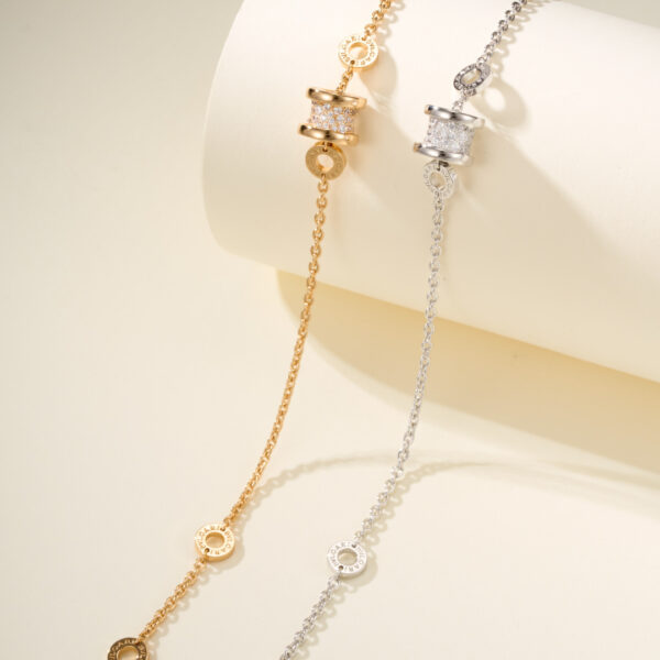 Small waist full diamond bracelet