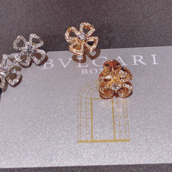 Fiorever Flowering Petal Stud Earrings