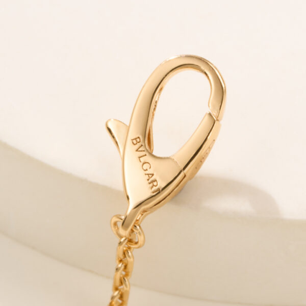 DIVAS’ DREAM series rose gold gemstone necklace (small size)