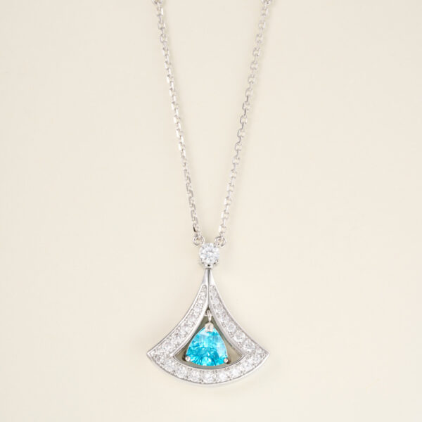 Large-sized Aquamarine Dream Necklace