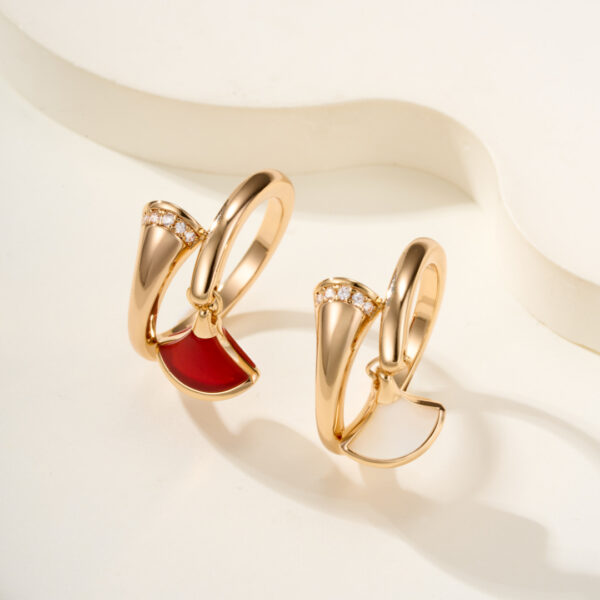 Diva Begonia mini dress ring