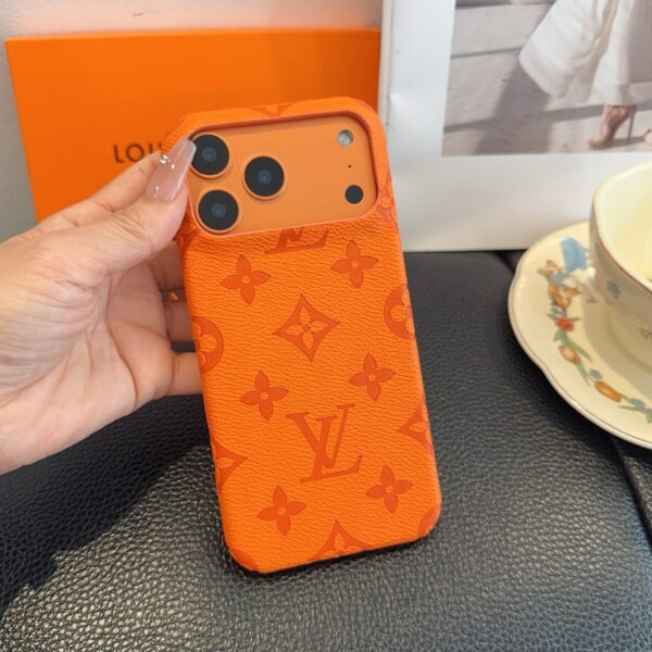 LV Classic Monogram iPhone Case • Original Leather & Authentic Pattern