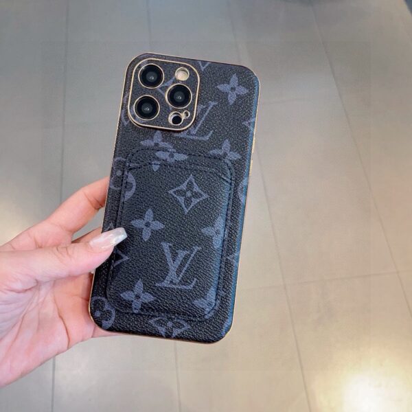 LV Classic Monogram iPhone Case • Original Leather & Authentic Pattern