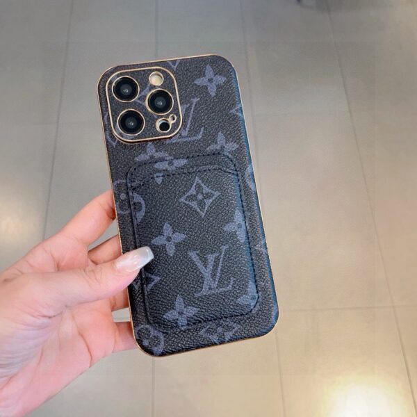 LV Classic Monogram iPhone Case • Original Leather & Authentic Pattern