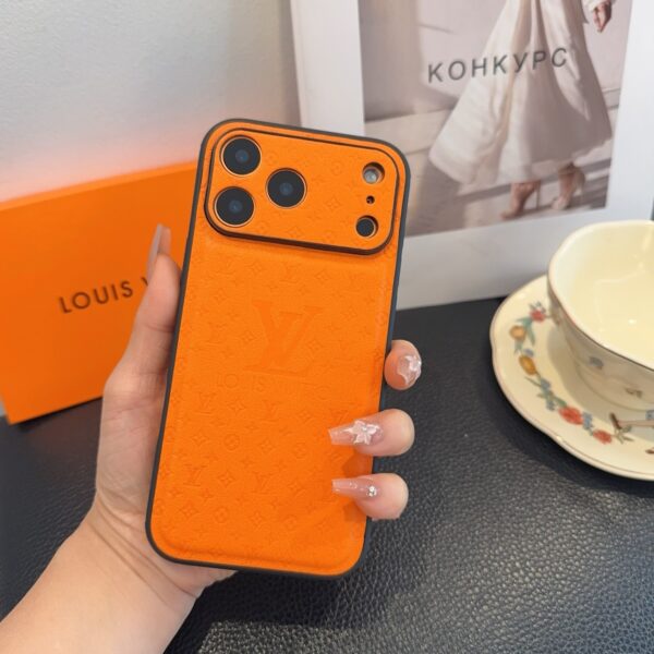 LV Classic Monogram iPhone Case • Original Leather & Authentic Pattern