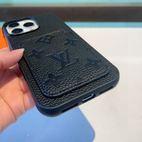 LV Classic Monogram iPhone Case • Original Leather & Authentic Pattern