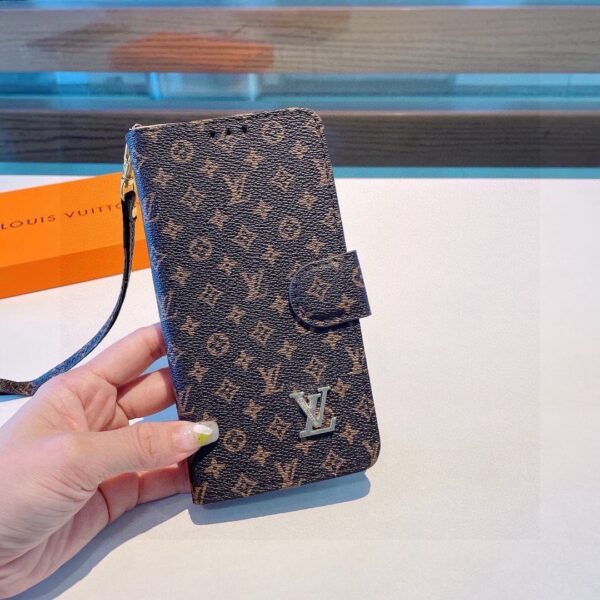 LV Classic Monogram iPhone Case • Original Leather & Authentic Pattern