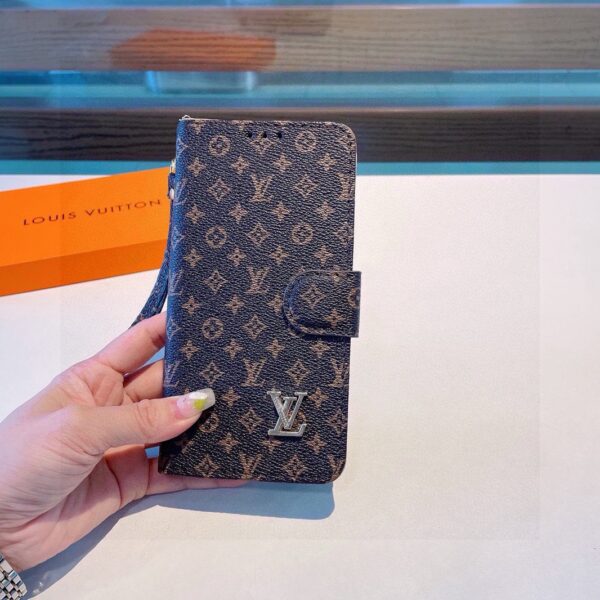 LV Classic Monogram iPhone Case • Original Leather & Authentic Pattern