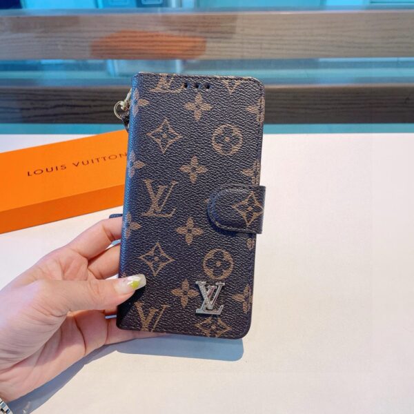 LV Classic Monogram iPhone Case • Original Leather & Authentic Pattern