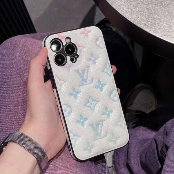 LV Classic Monogram iPhone Case • Original Leather & Authentic Pattern