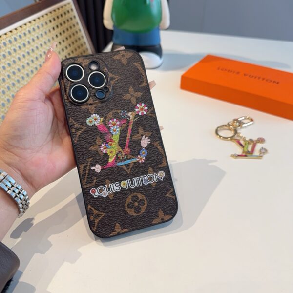 LV Classic Monogram iPhone Case • Original Leather & Authentic Pattern