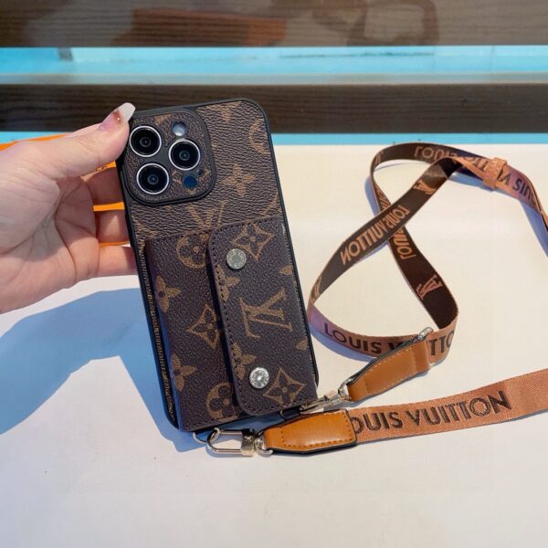 LV Classic Monogram iPhone Case • Original Leather & Authentic Pattern