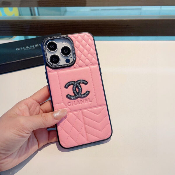 CHANEL Classic Monogram iPhone Case • Original Leather & Authentic Pattern