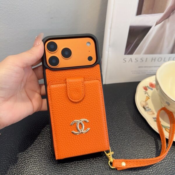 CHANEL Classic Monogram iPhone Case • Original Leather & Authentic Pattern