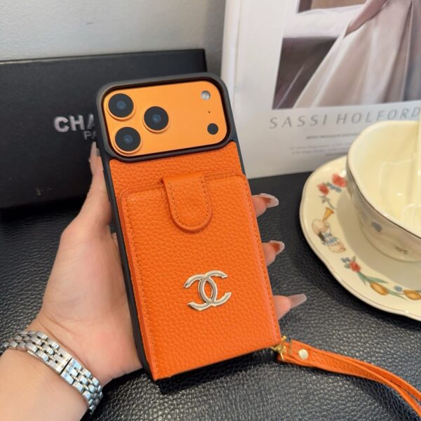CHANEL Classic Monogram iPhone Case • Original Leather & Authentic Pattern