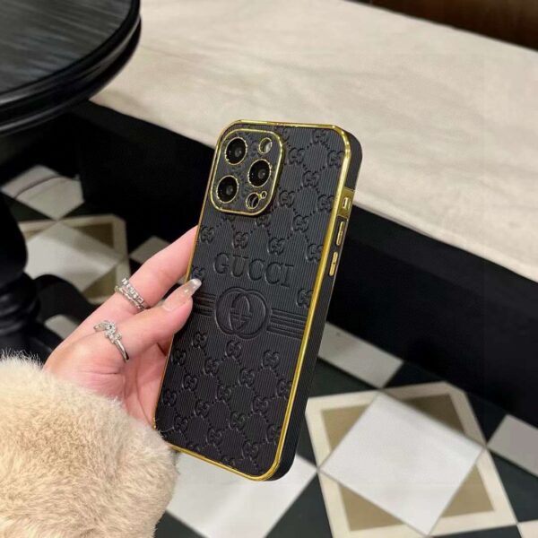 Gucci Classic Monogram iPhone Case